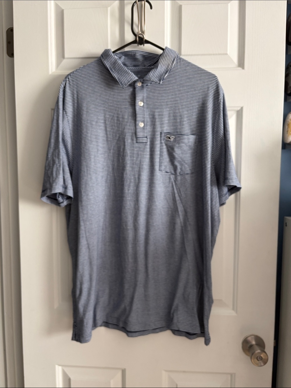 Vineyard Vines Men’s Edgartown Cotton Stretch Golf Striped Polo Shirt Size XL